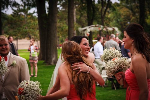 Hugs and congratulations